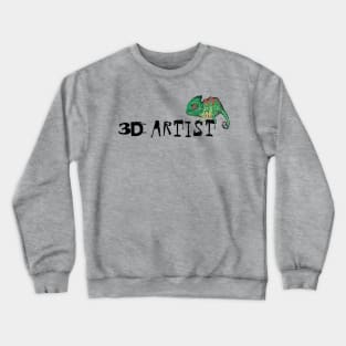 3D_ARTIST Crewneck Sweatshirt